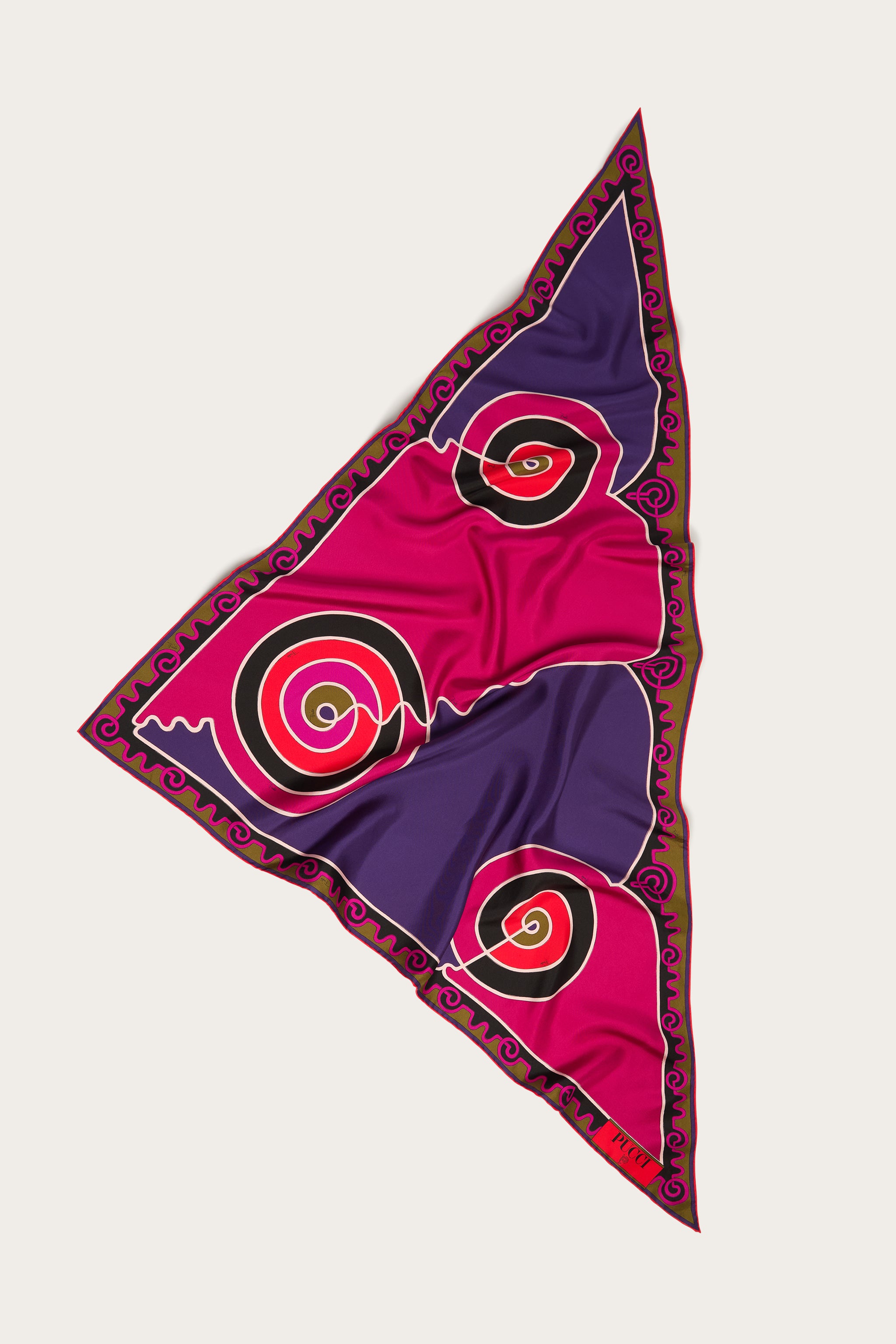 Astro Print Triangle Silk Scarf – PUCCI Online Store