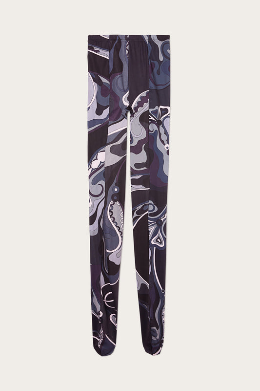 Orchidee Print Tights