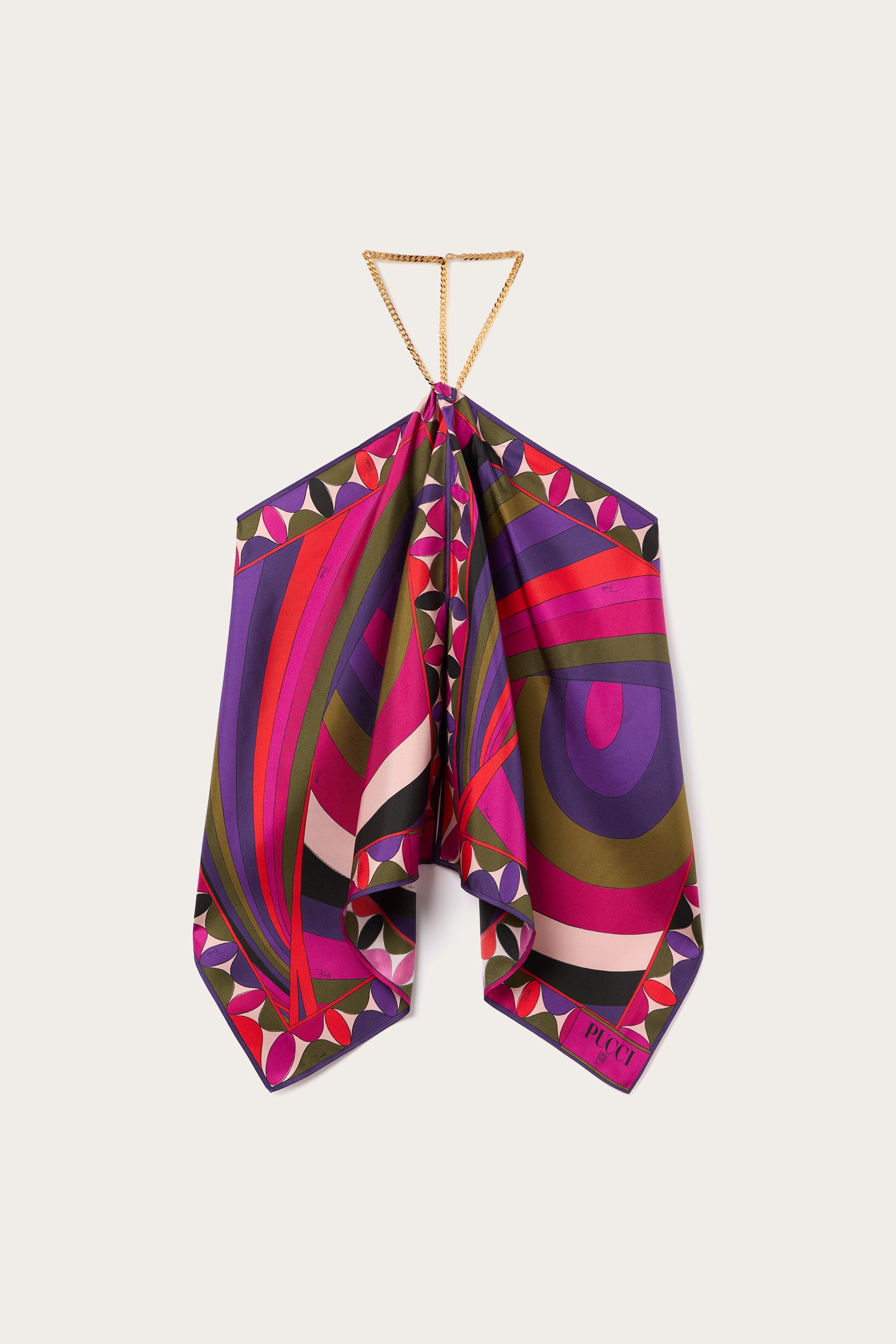 Iride Print Chain Top – PUCCI Online Store