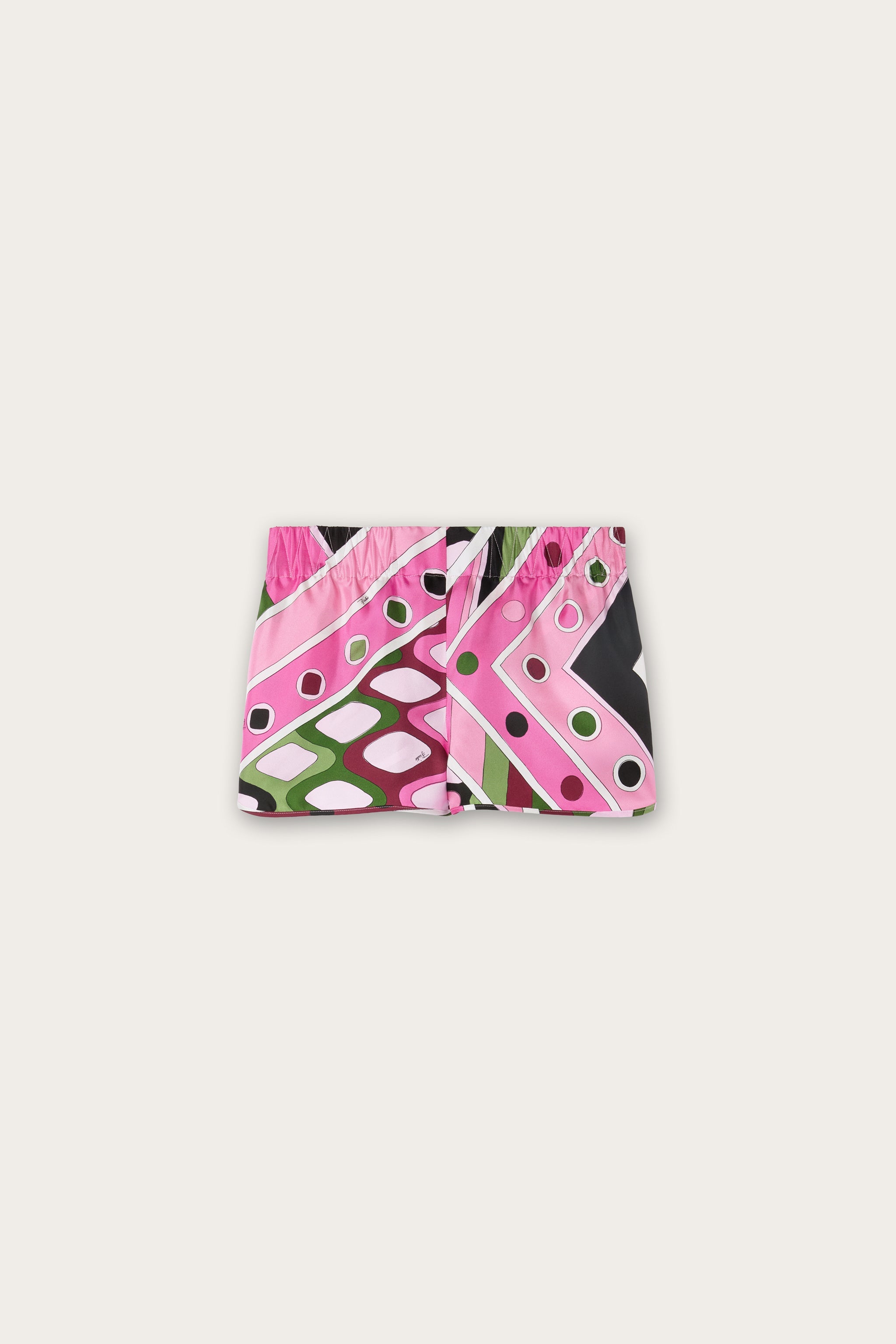 Vivara Print Silk Shorts – PUCCI