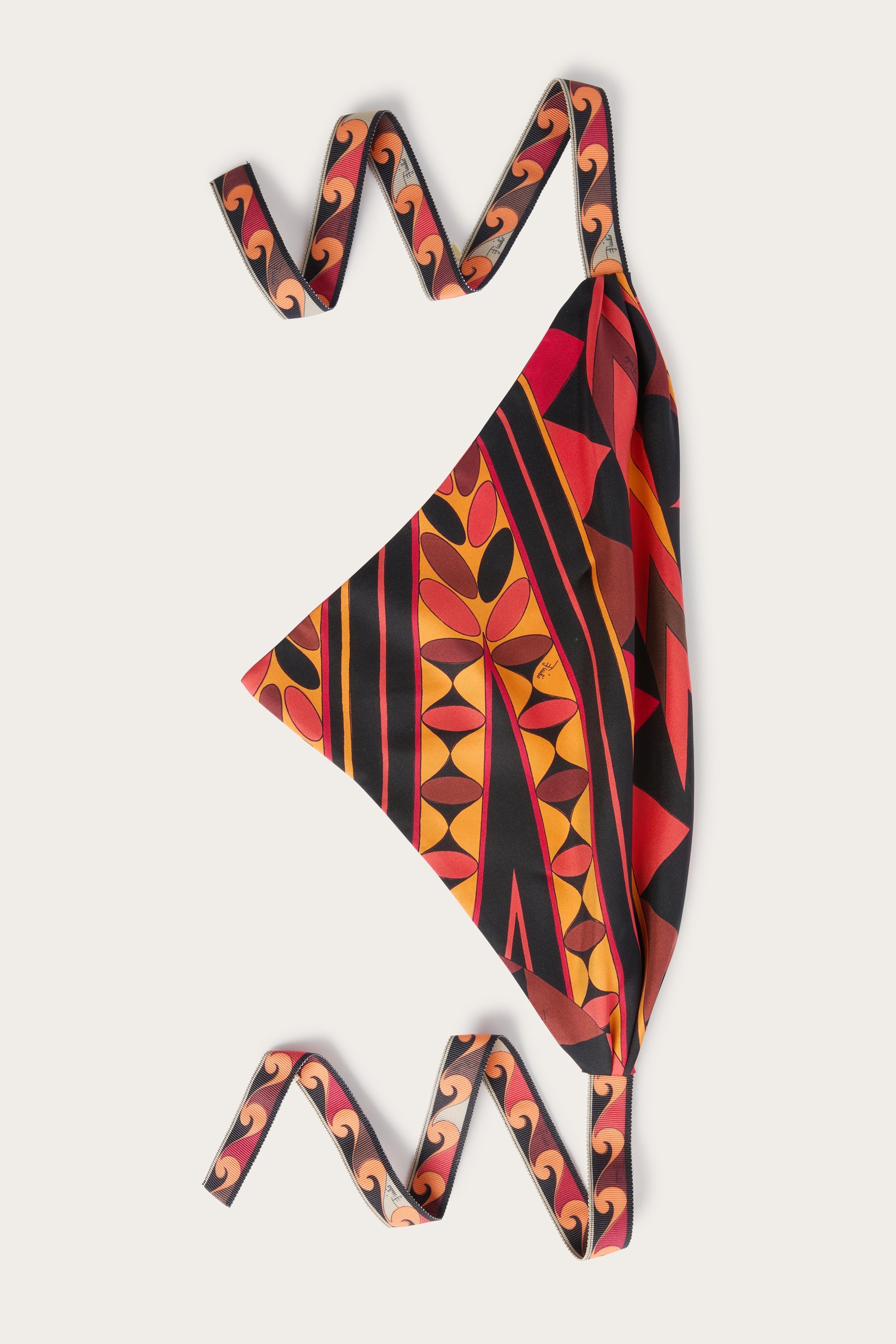 Manuba Print Silk Bandana – PUCCI