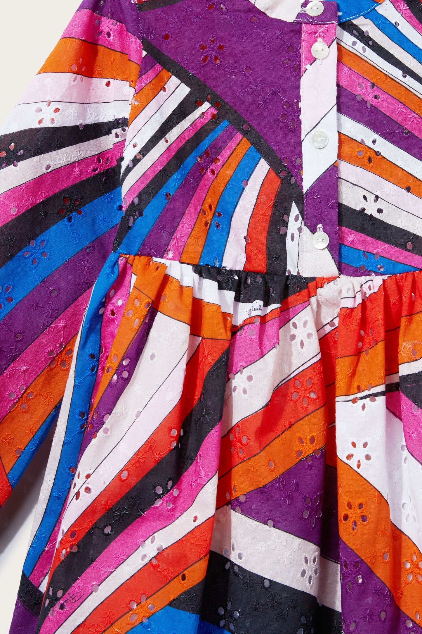 Iride And Marmo-Print Dress View 3 - Pucci