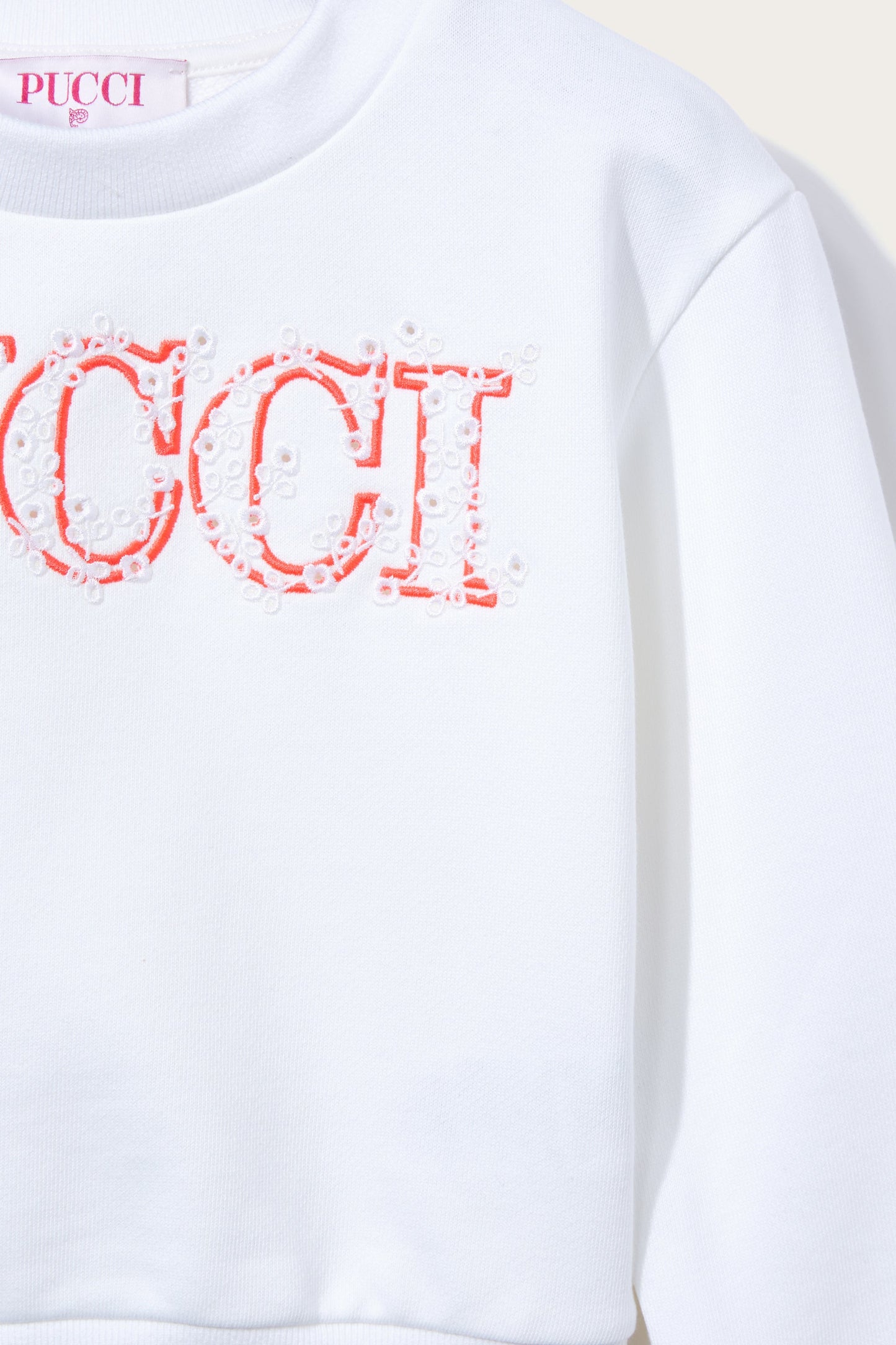 Logo-Embroidered Sweatshirt View 3 - Pucci