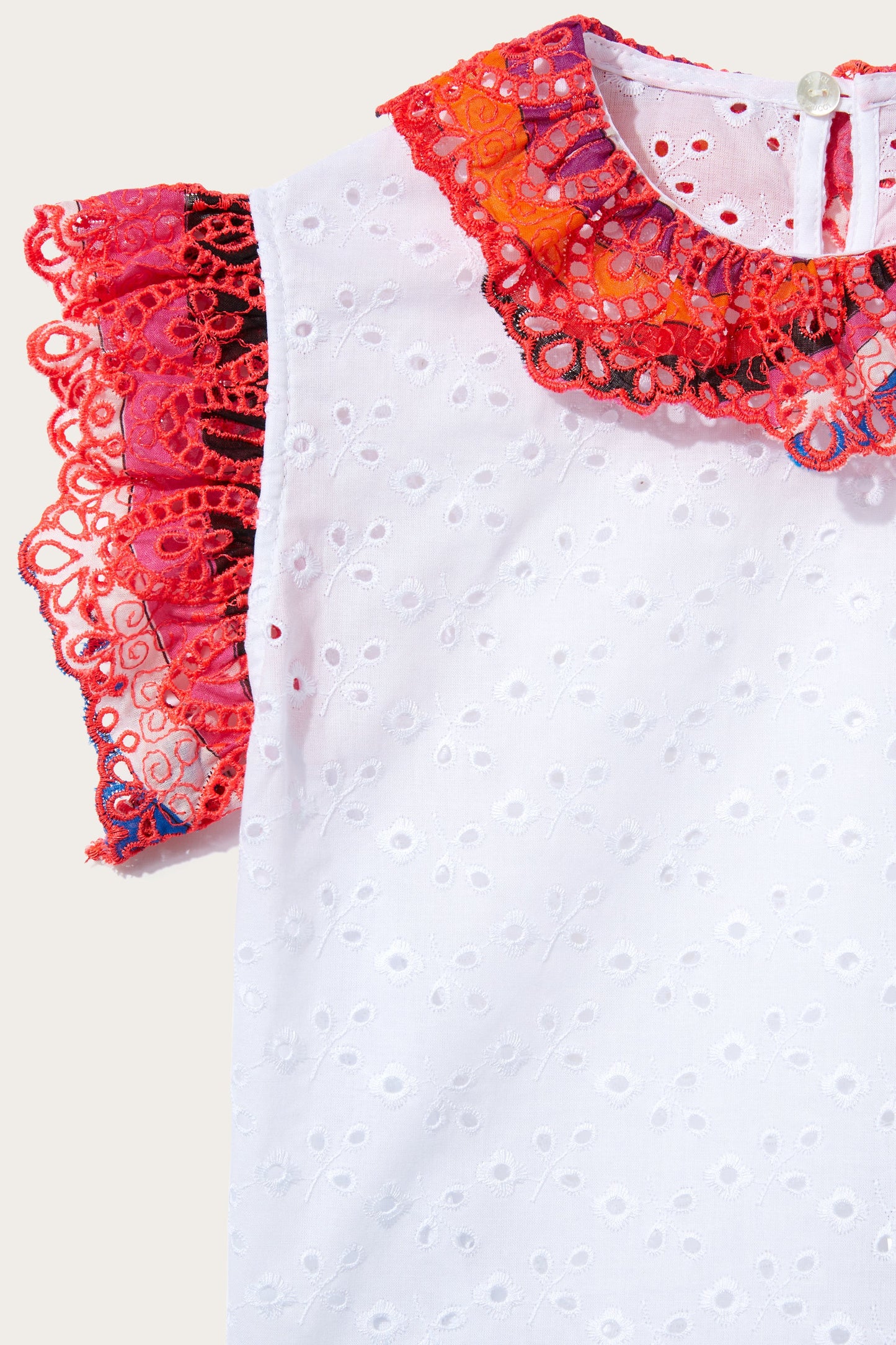 Broderie Anglaise Shirt View 3 - Pucci