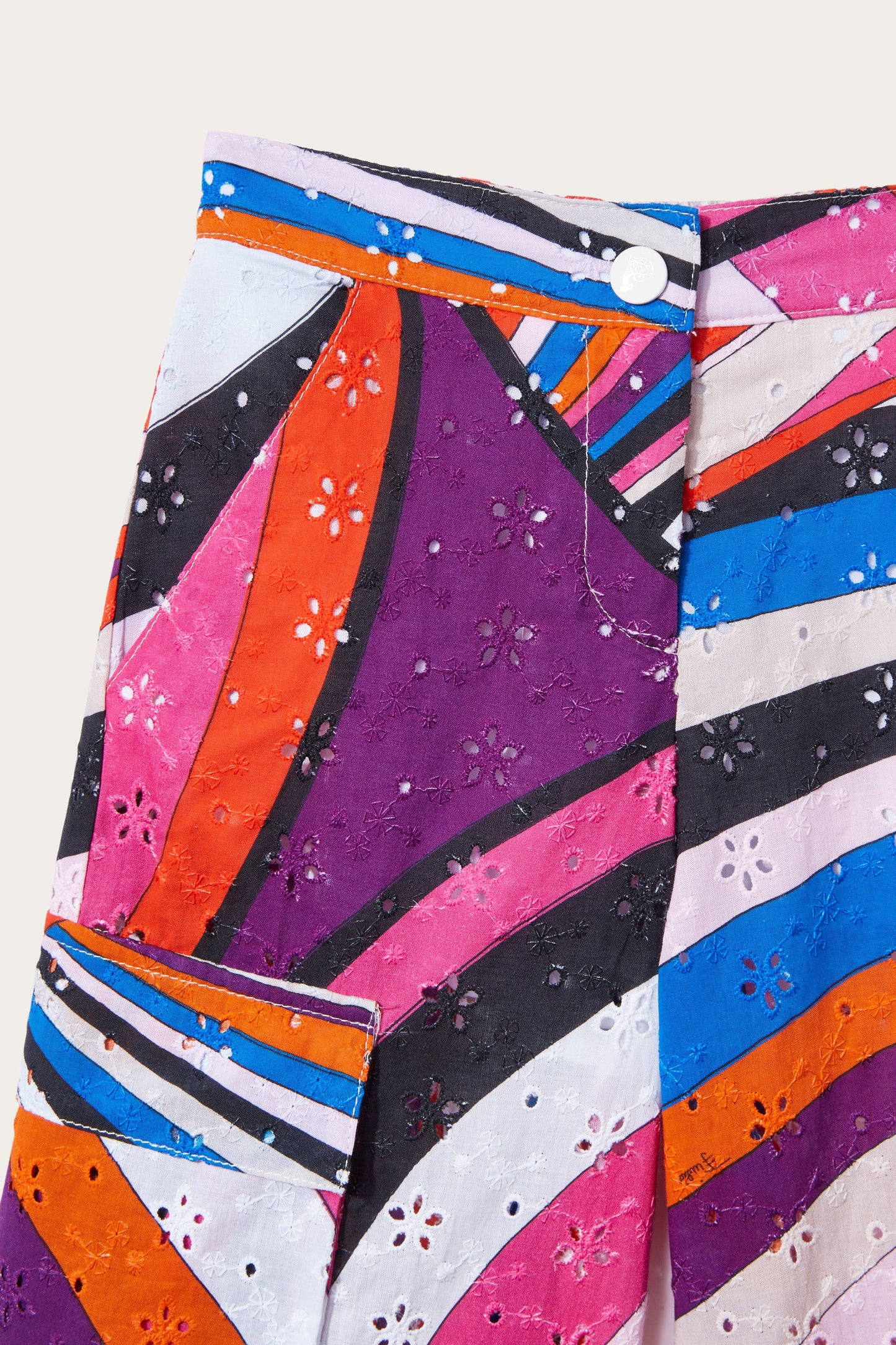 Iride-Print Trousers View 3 - Pucci