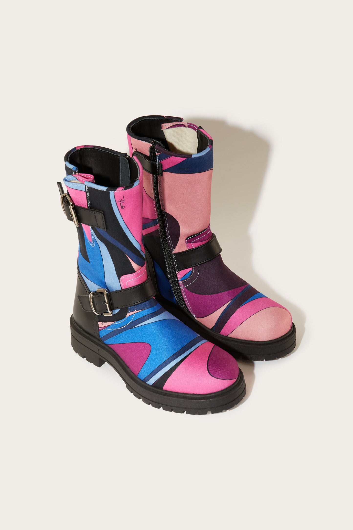 Onde-Print Boots View 4 - Pucci