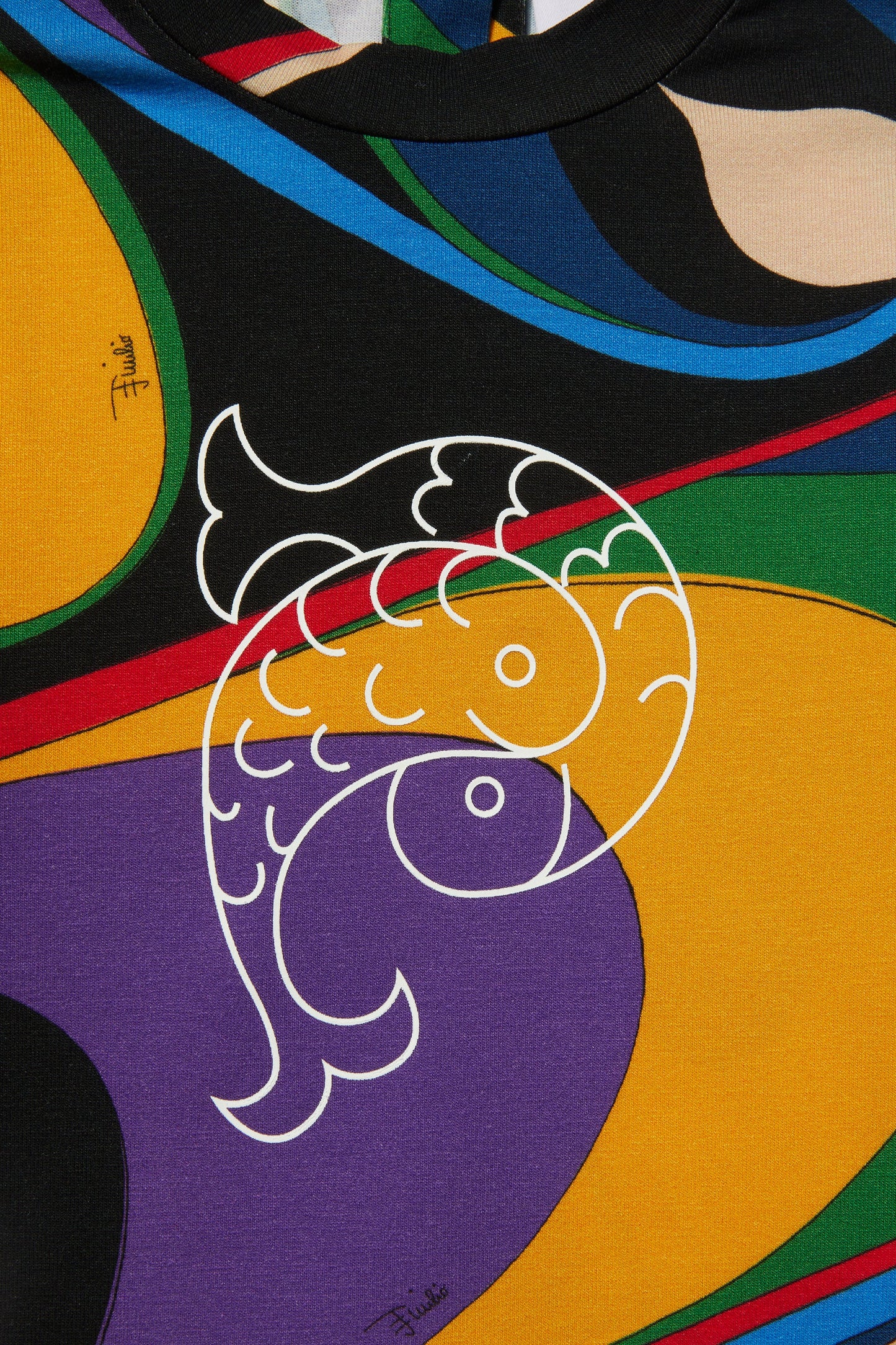 Onde-Print Top View 3 - Pucci