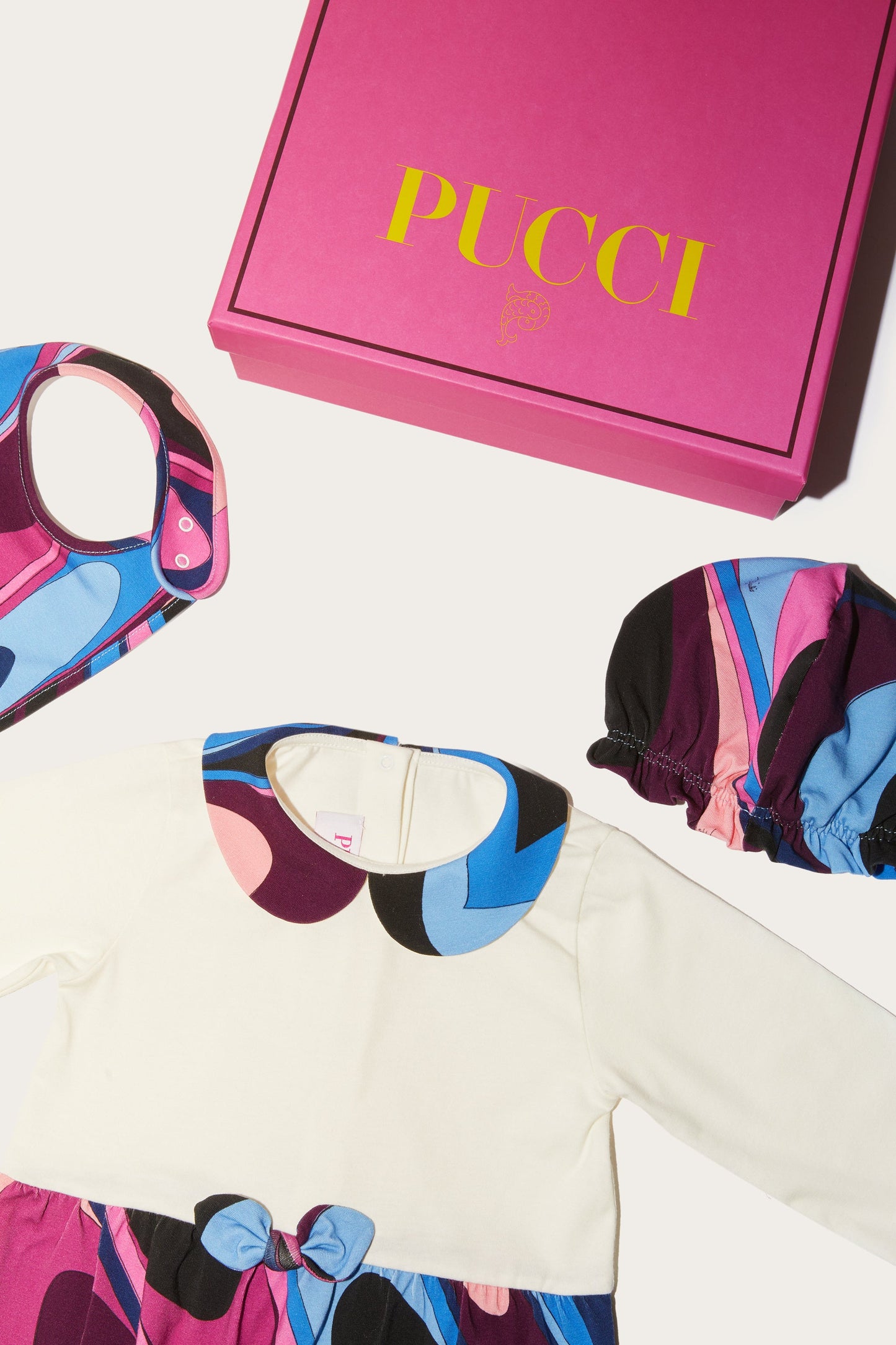 Onde-Print Babygrow Set View 4 - Pucci