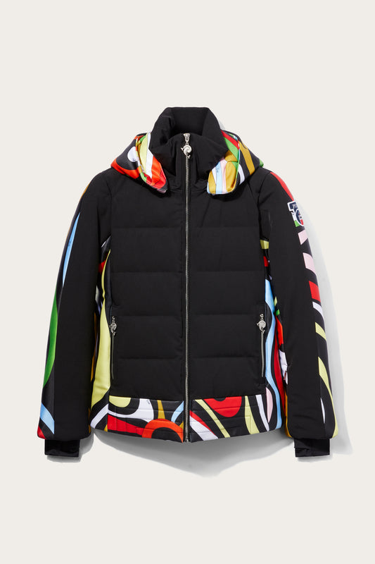 Pucci X Fusalp Marmoプリント スキージャケット