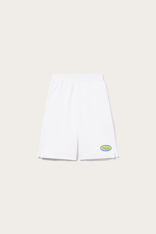 Logo-Print Cotton Shorts