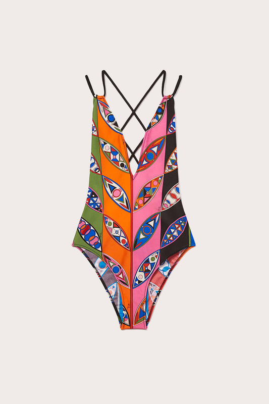 Girandole-Print Swimsuit