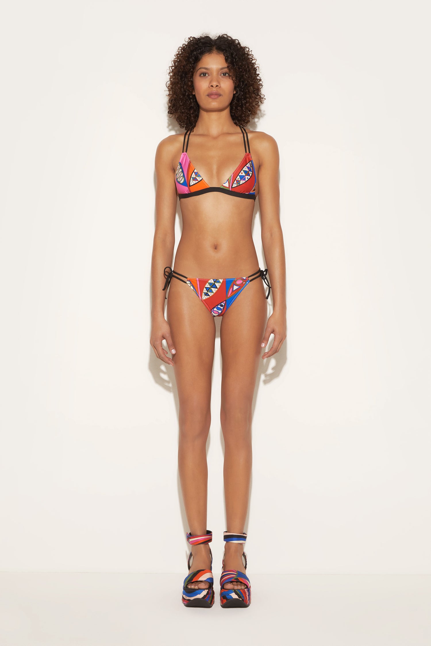 Girandole-Print Bikini Briefs