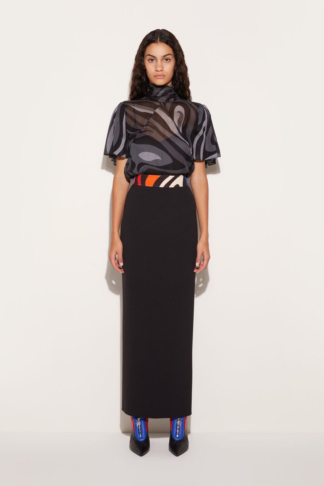 Premium So Pucci Costume And Skirt Set In Lime main image 0