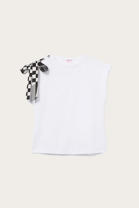 Giardino-Print Cotton T-Shirt