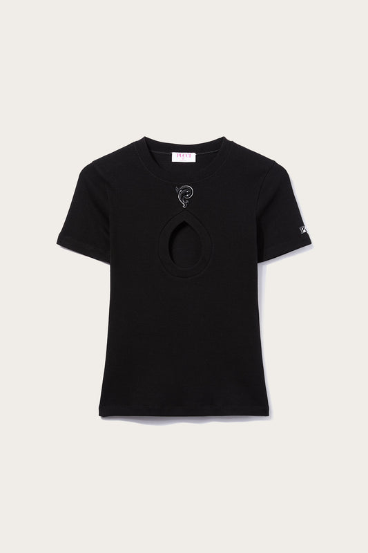 Gucci Star and Moon Printed T-shirt in Black
