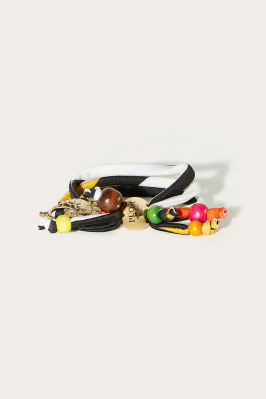 Marmo-Print Beaded Bracelet