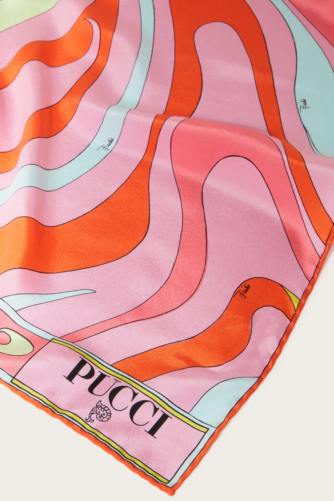 Pucci Silk one shoulder