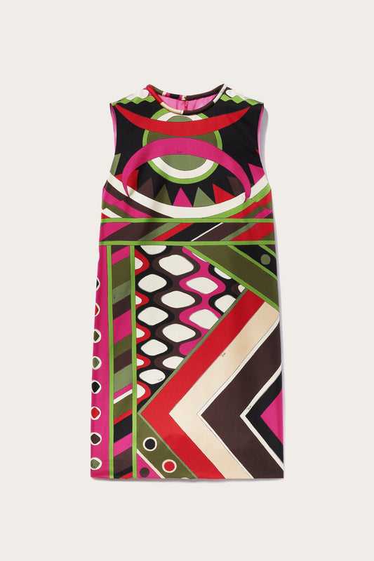 Vivara-Print Silk-Twill Dress