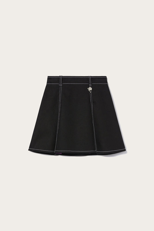 Iride-Print Mini Skirt