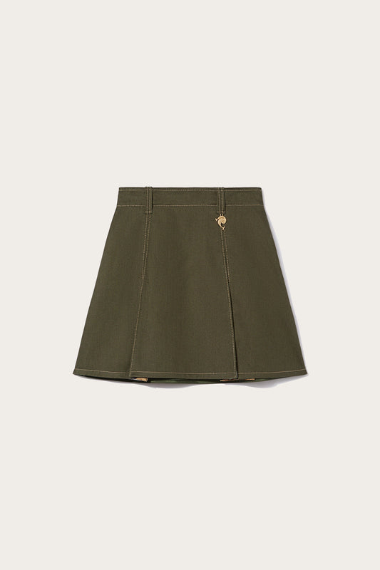 Iride-Print Mini Skirt