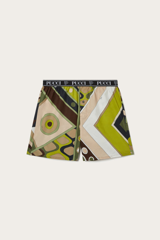 Vivara-Print Cotton Boxer Shorts