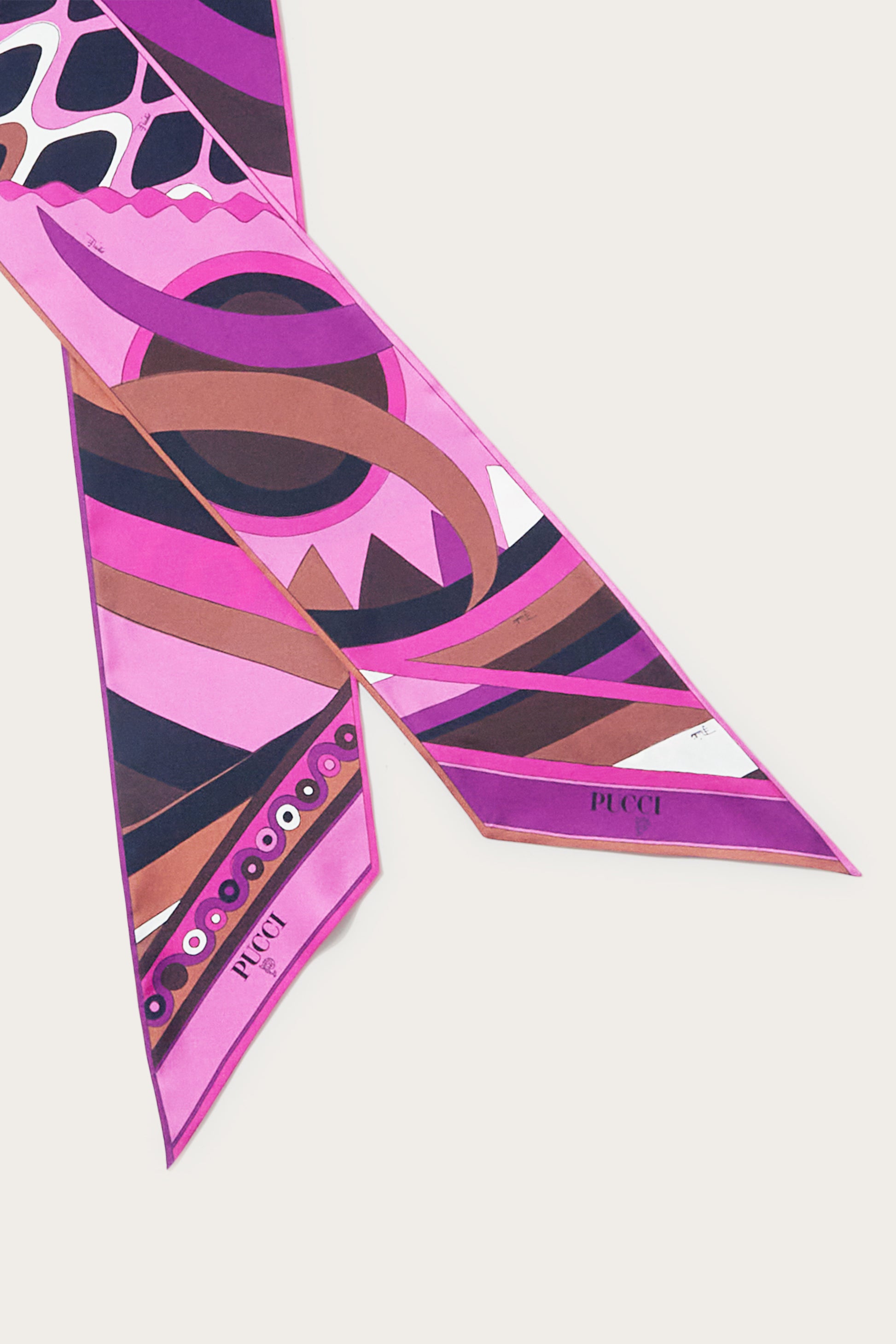 Iride And Vivara-Print Silk-Twill Maxi Scarf – PUCCI Online Store