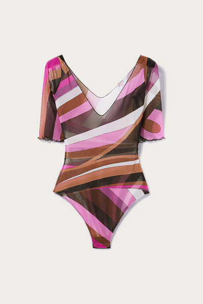Iride-Print Bodysuit – PUCCI Online Store
