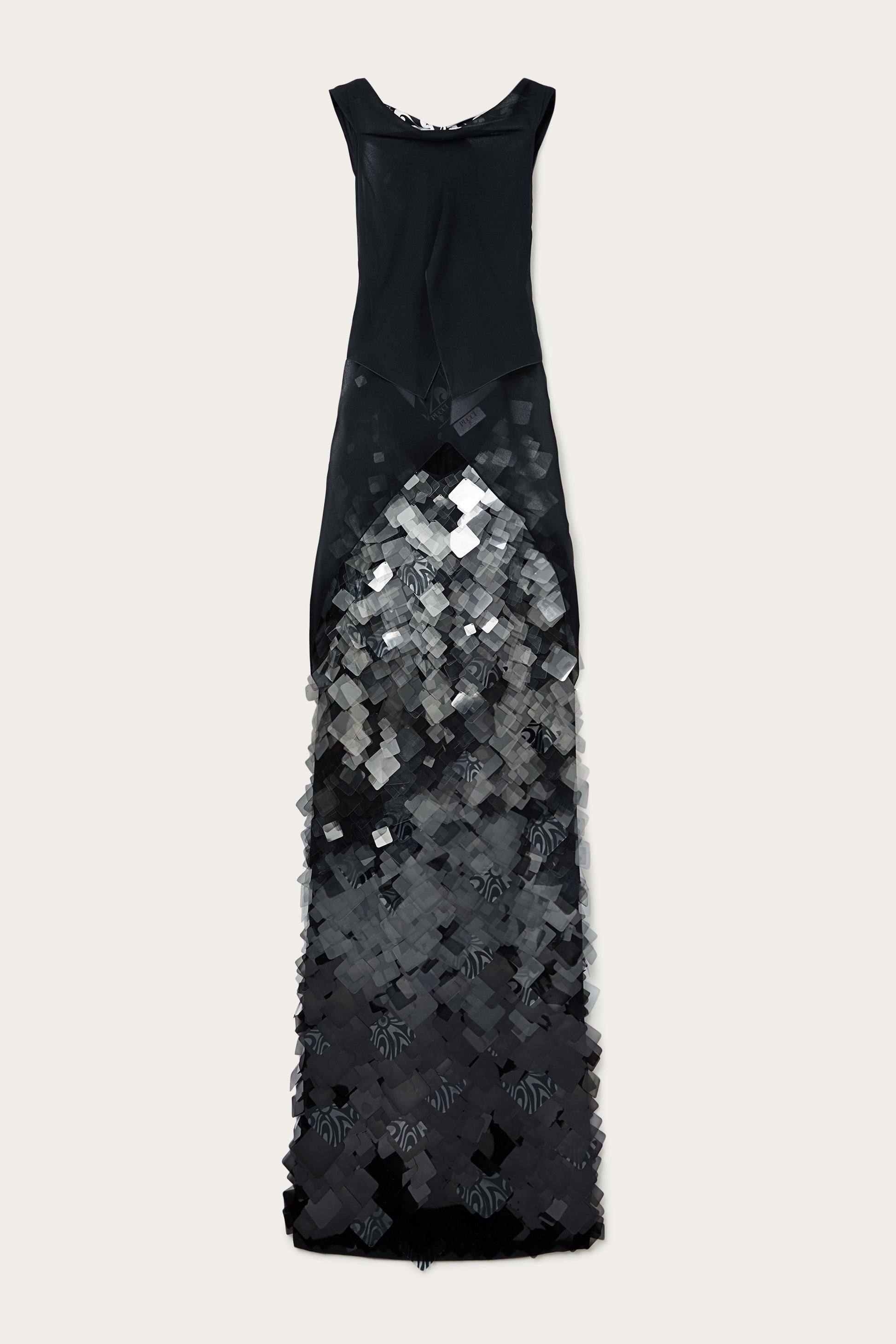 Silk Long Dress With Embroidery And Sequins PUCCI Online Store Silk Long Dress With Embroidery And Sequins PUCCI Online Store