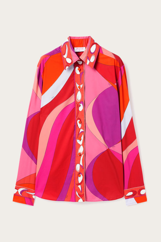 Camicia in Stampa Pesci