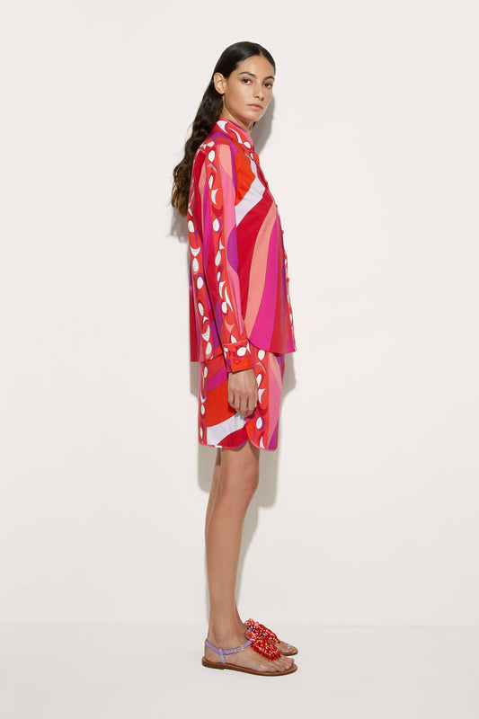 Camicia in Stampa Pesci