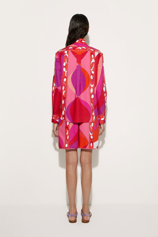 Camicia in Stampa Pesci