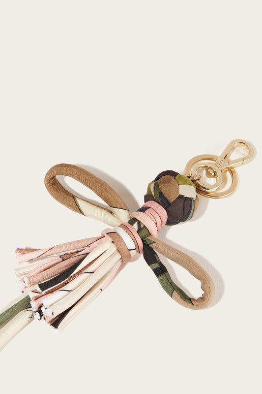 Iride Print Silk Keychain View 3 - Pucci