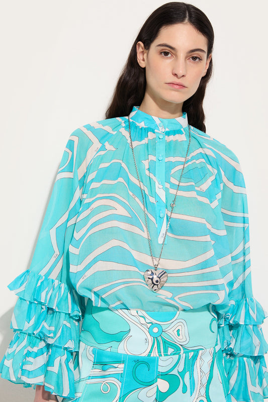 Heart Mirror Pendant Necklace