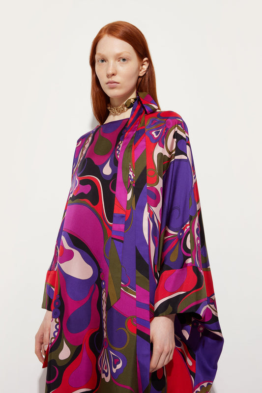 Iride Print Bandeau Necklace