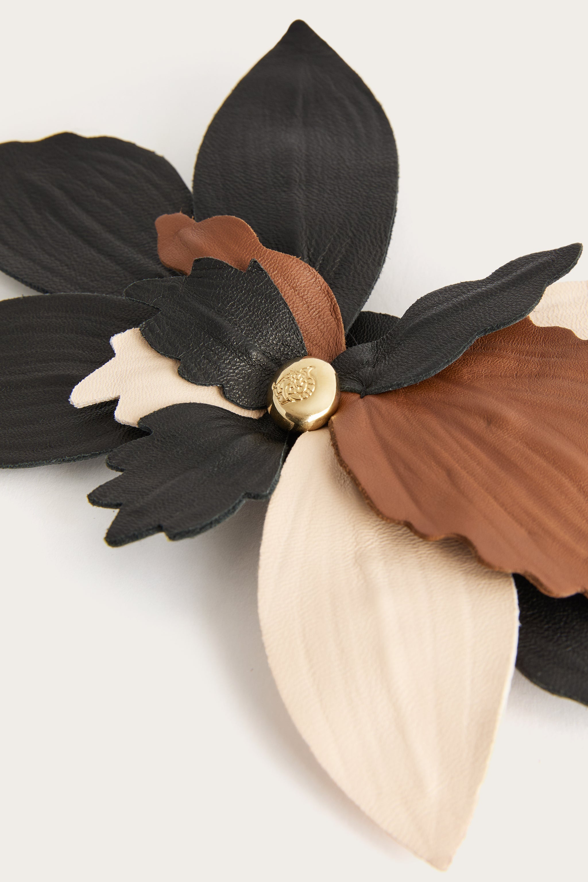 Leather Flower Brooch – PUCCI