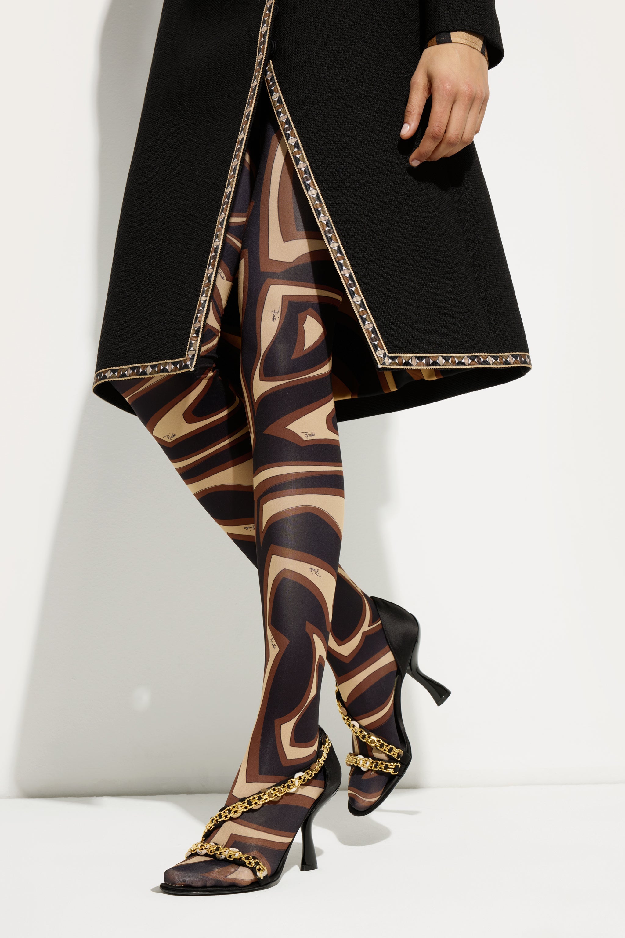 【EMILIO PUCCI】エミリオプッチ ミュール NAPPA WHT 38 Emilio Heeled Sandals – PUCCI