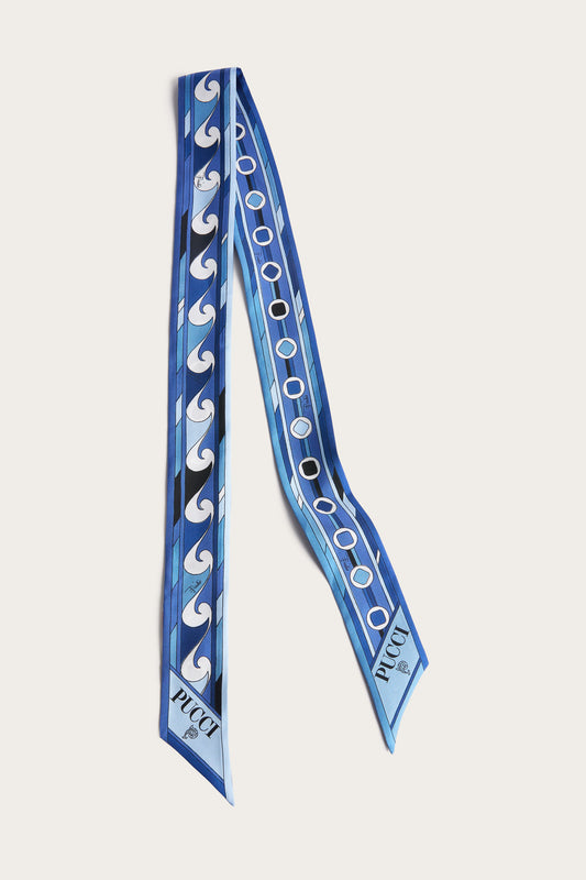 Foulard in Seta in Stampa Vivara e Boucl�