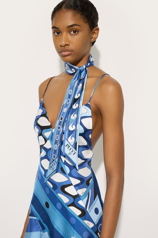 Foulard in Seta in Stampa Vivara e Boucl�