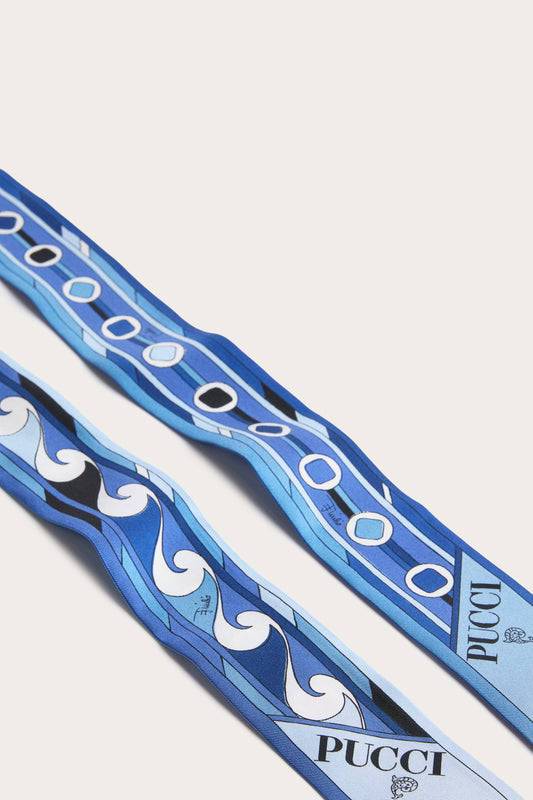 Foulard in Seta in Stampa Vivara e Boucl�