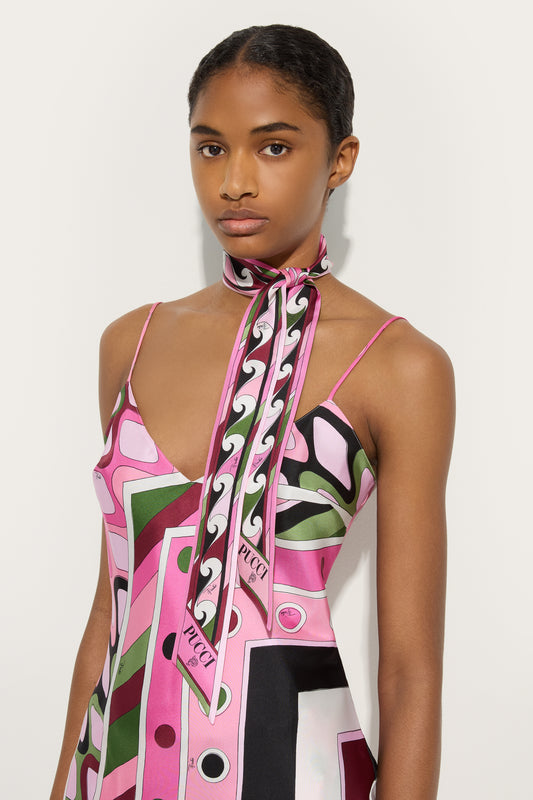 Foulard in Seta in Stampa Vivara e Boucl�