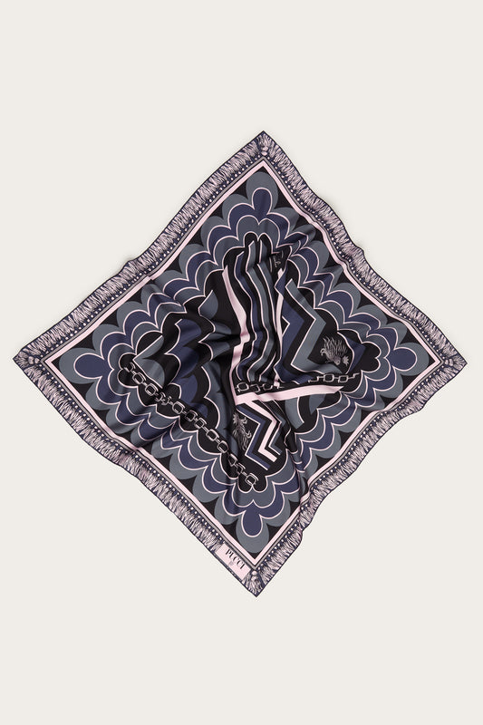 Istrice Print Silk Carre