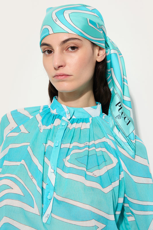 Labirinto Print Silk Carre