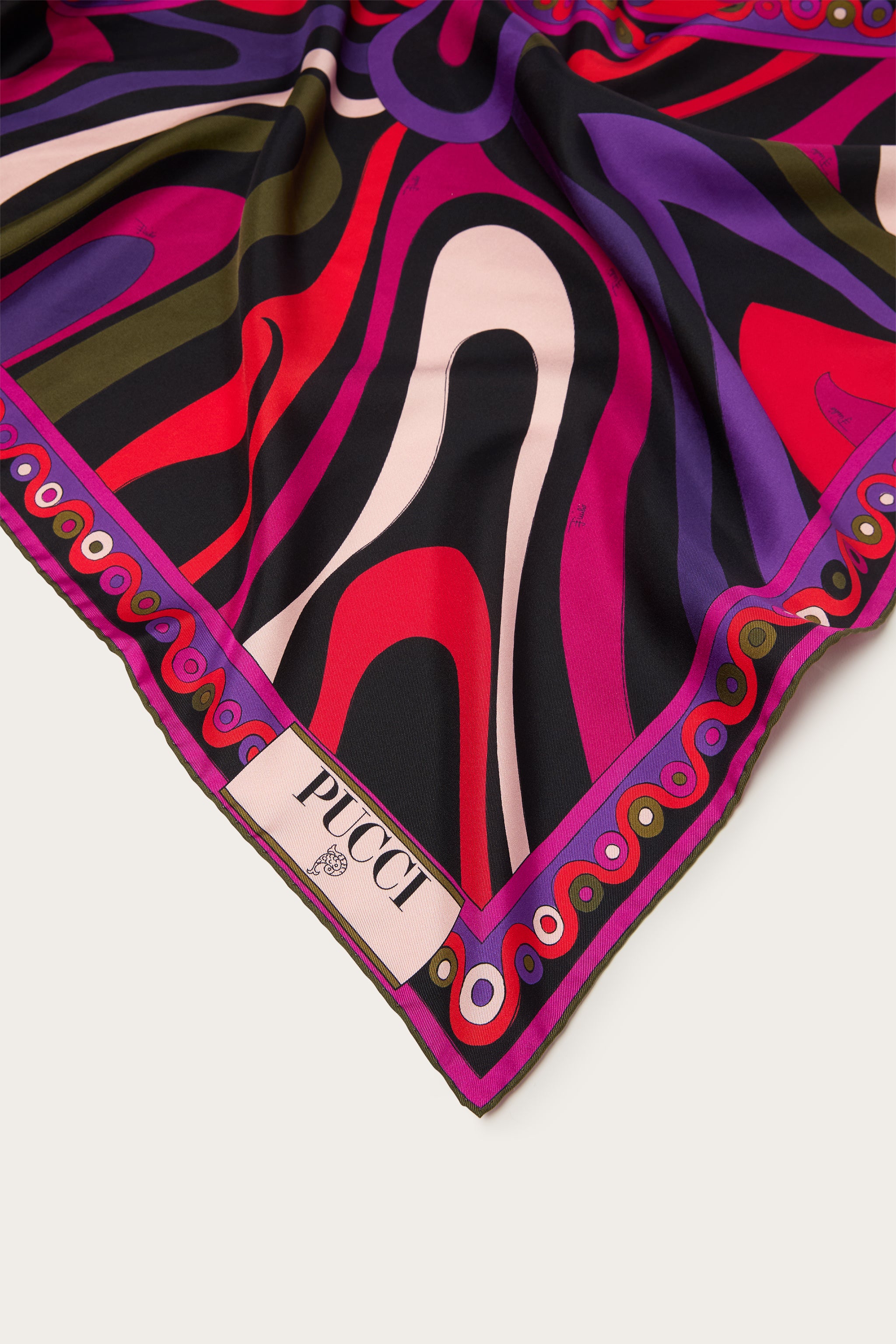 Marmo and Orchidee Print Carre – PUCCI Online Store