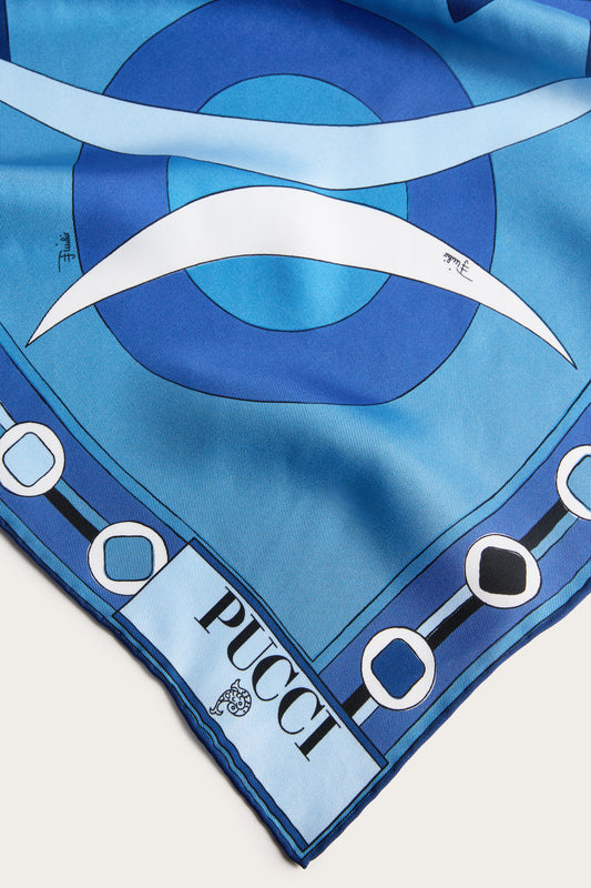 Foulard in Seta in Stampa Vivara	
