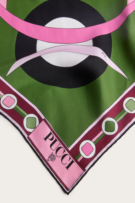 Foulard in Seta in Stampa Vivara	