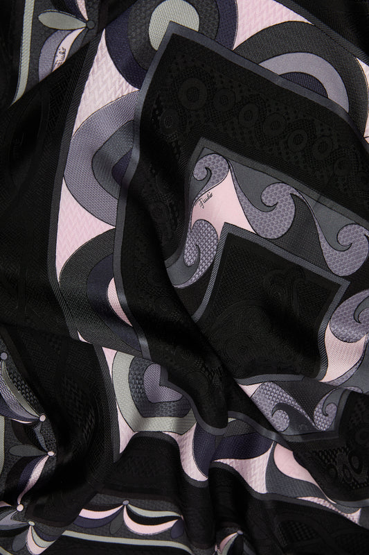 Foulard Jacquard in Mix di Stampe