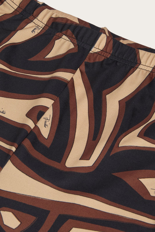 Collant in Stampa Labirinto