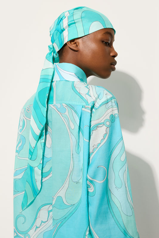 Marmo Print Bandana Hat