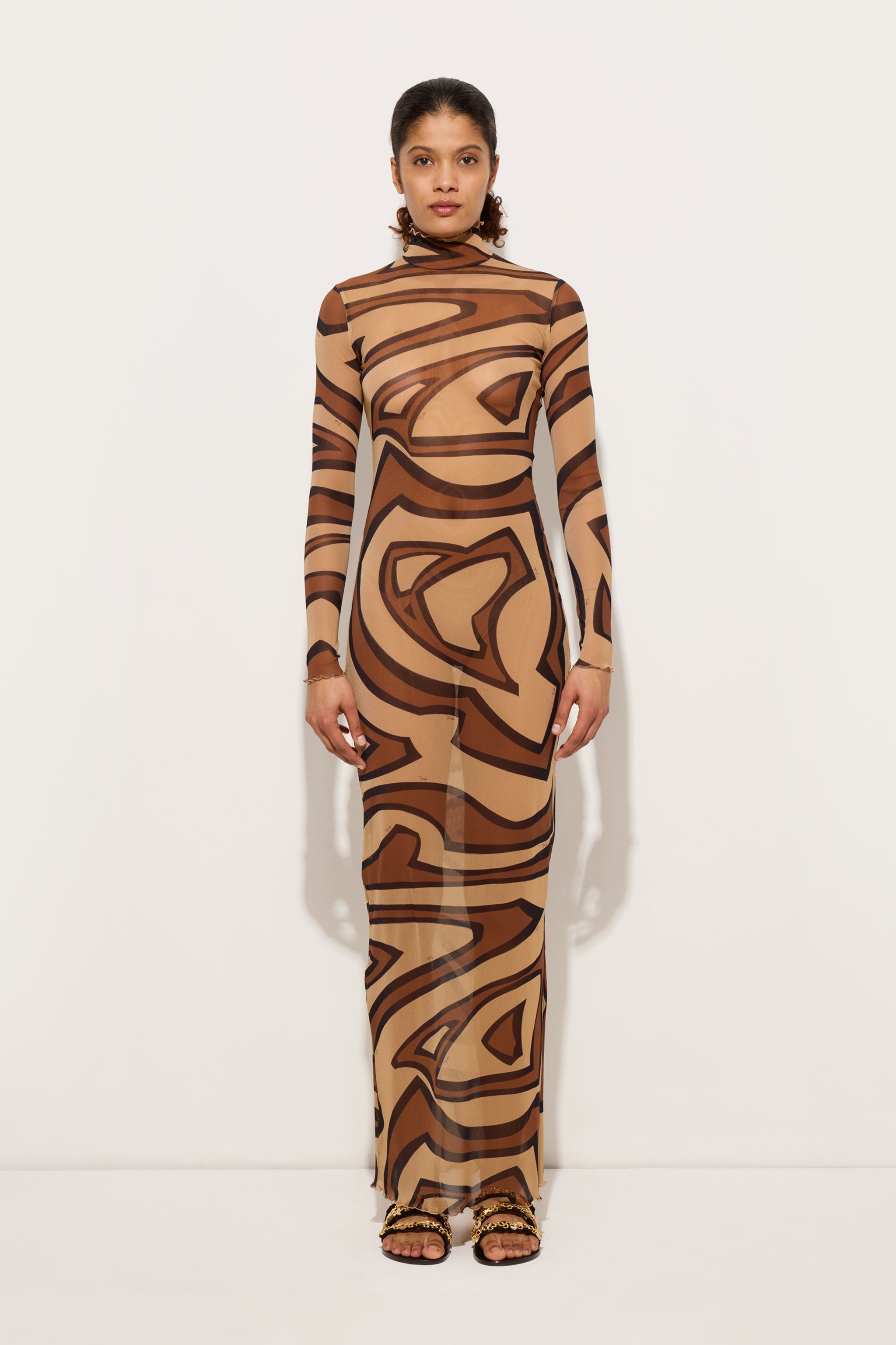 Maddalena Print Silk Mini Dress – PUCCI Online Store