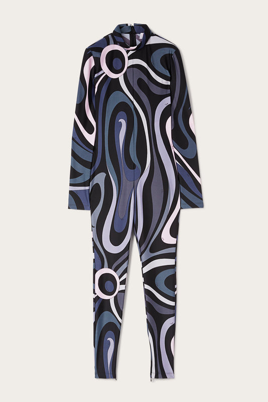 Marmo Print Jumpsuit
